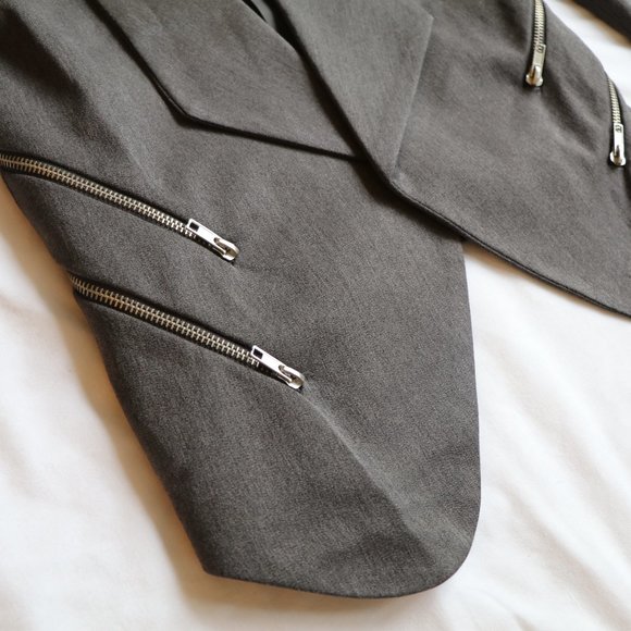 Dark Grey Ladies Blazer - Picture 2 of 3